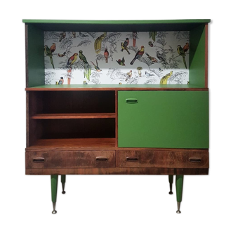 Vintage sideboard with tapered feet