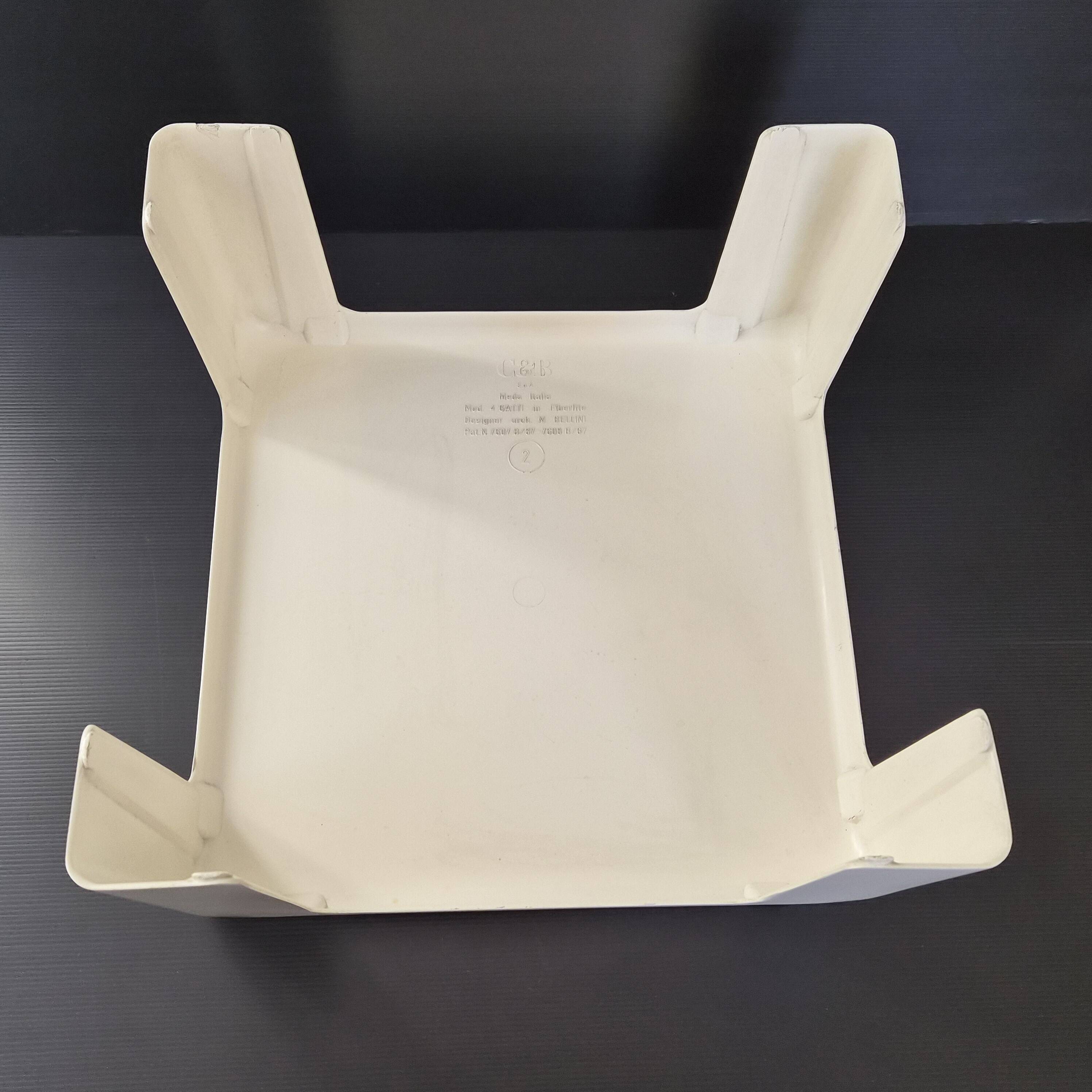 Table Quattro Gatti no. 2 by Mario Bellini C&B Italia vintage 1960