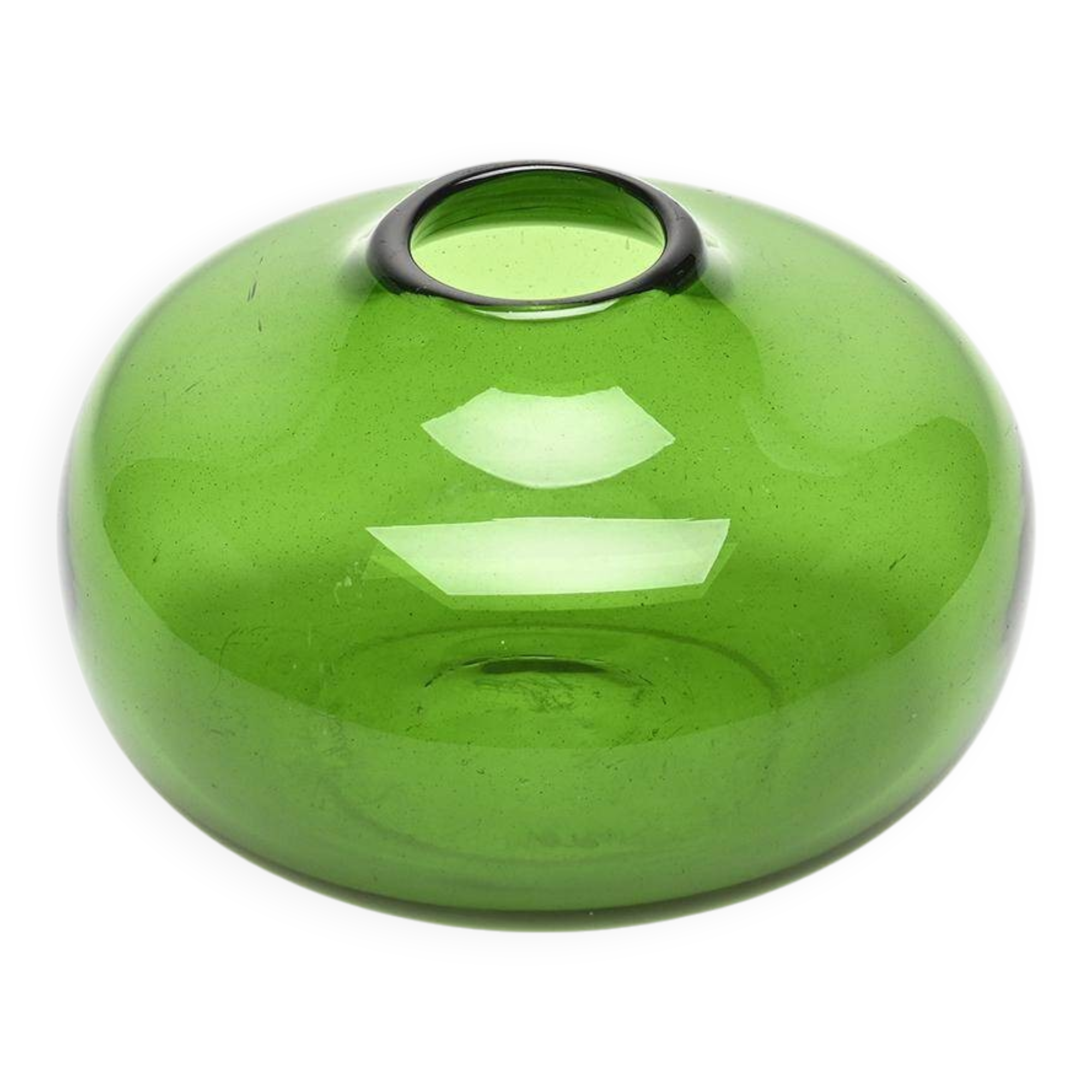 Claude Morin, blown glass vase, France