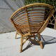 Rattan chair basket