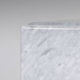 Gray Marble Drop-Shaped Coffee Table, 1980s