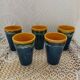 5 old Vallauris mugs / mazagrans