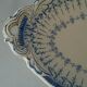 Ravier former creil earthenware and Rockery Flora model Montere