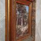 Antique landscape painting, gilt frame