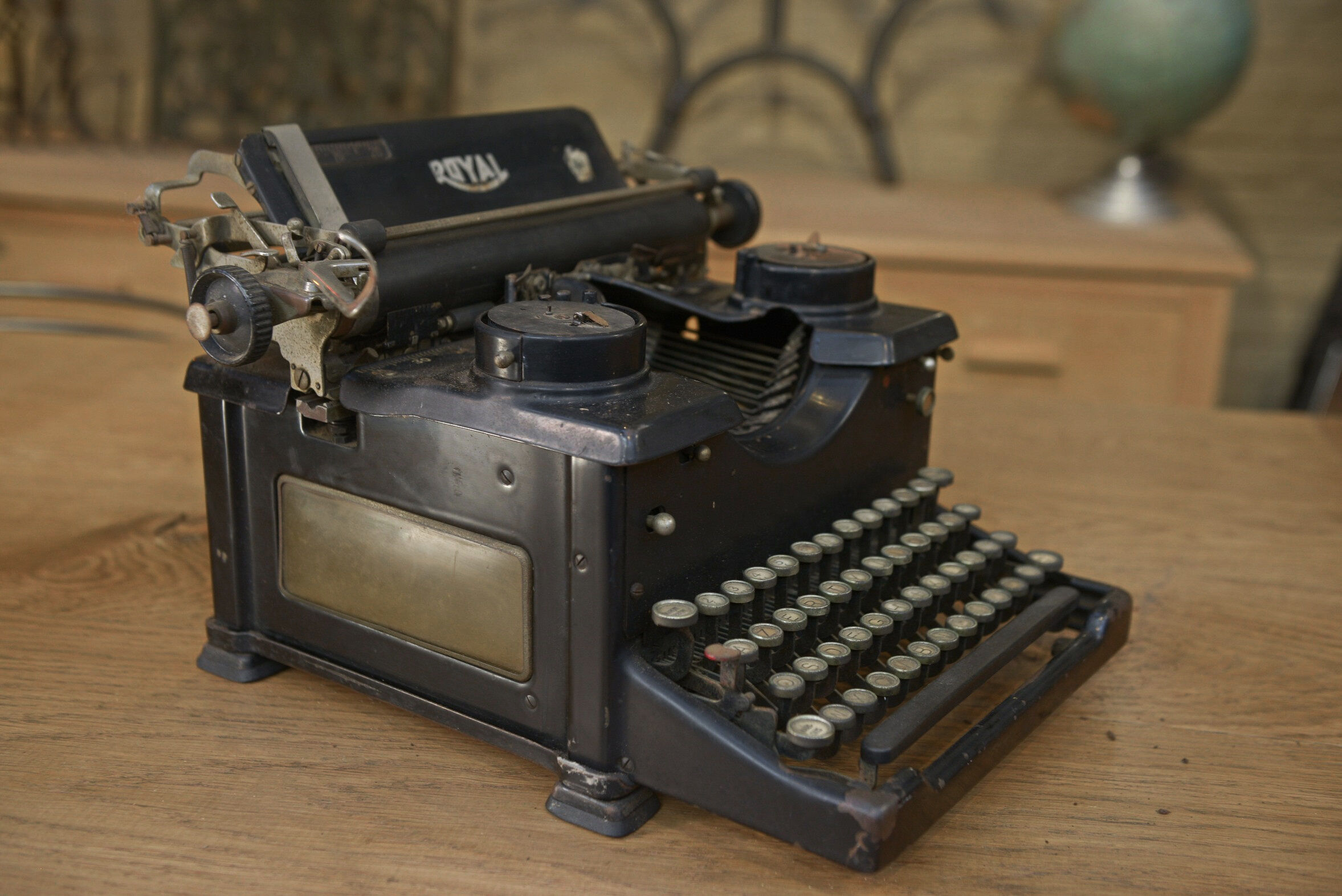 Old typewriter Royal NY USA 1930