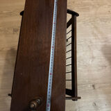 Vintage wooden magazine rack - 1950s-1960s