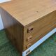 Commode scandinave vintage 1960 Teck & chrome