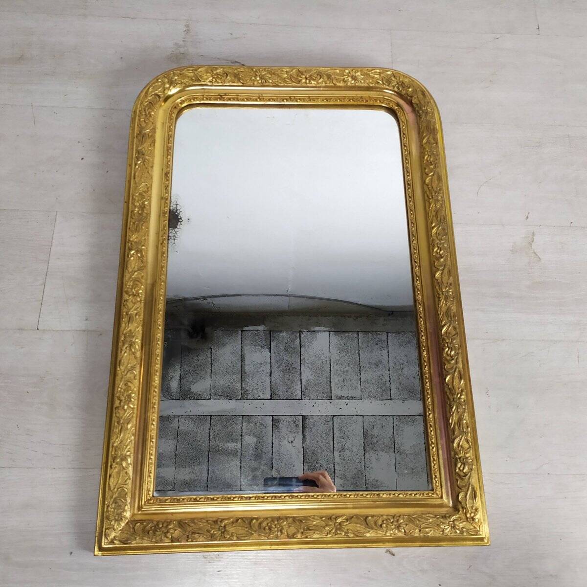 Golden Napoleon III mirror