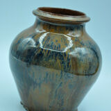 Flamed enamelled vase by Jacques Marchand the tourie collection 1