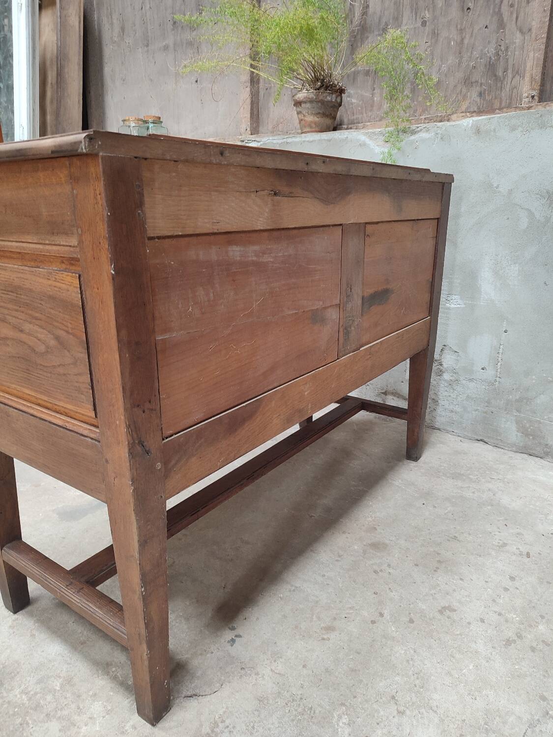 50s oak sideboard