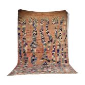 Tapis berbère Boujaad design abstrait du Maroc 255 x 160 cm