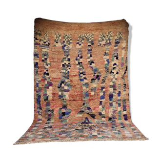Berber carpet Boujaad abstract design from Morocco 255 x 160 cm