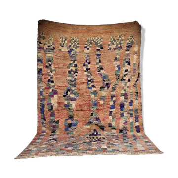 Berber carpet Boujaad abstract design from Morocco 255 x 160 cm