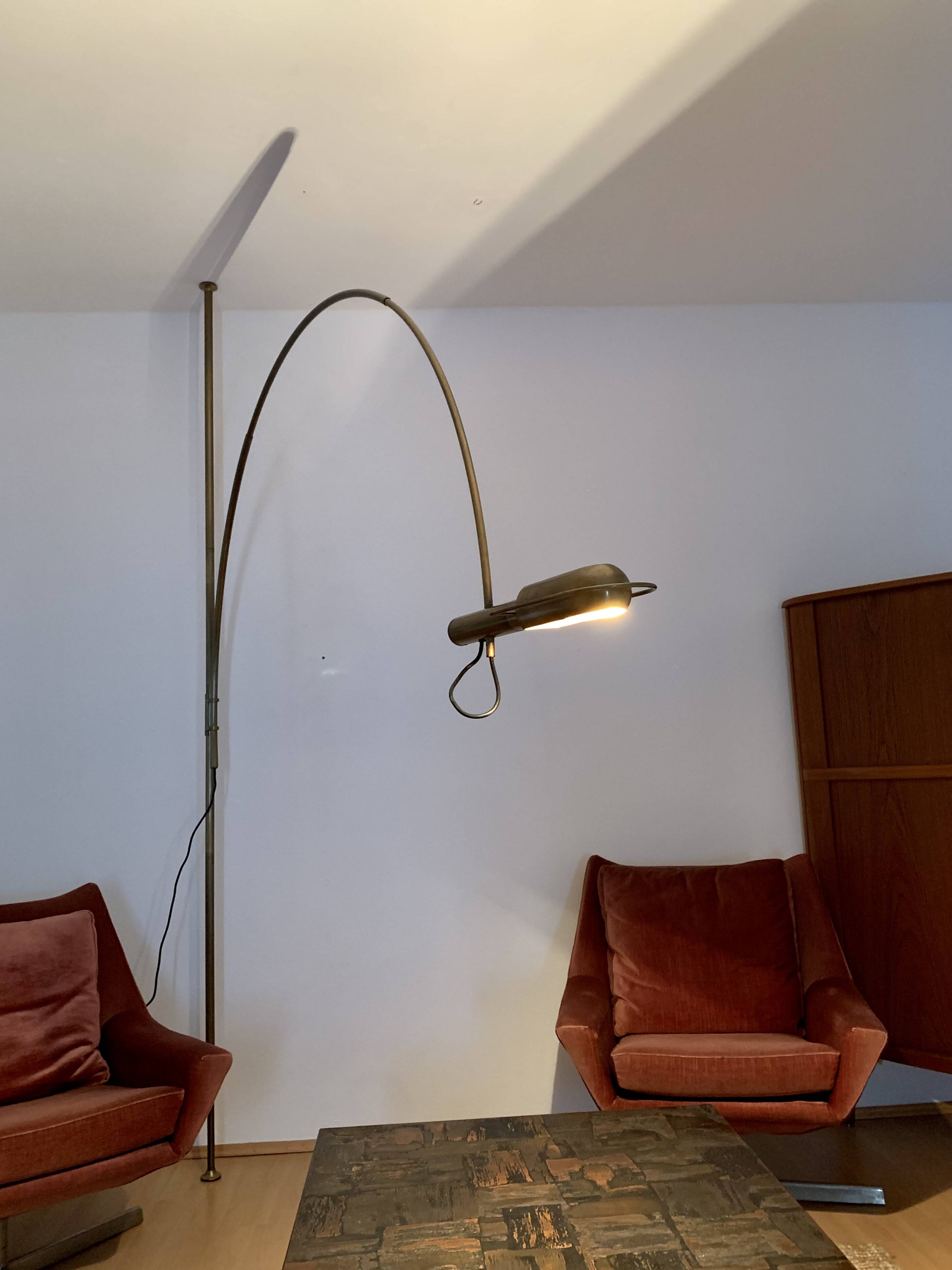 Adjustable Arc Floor Lamp by Florian Schulz