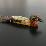 6 knife holders shaped lacquered wood duck