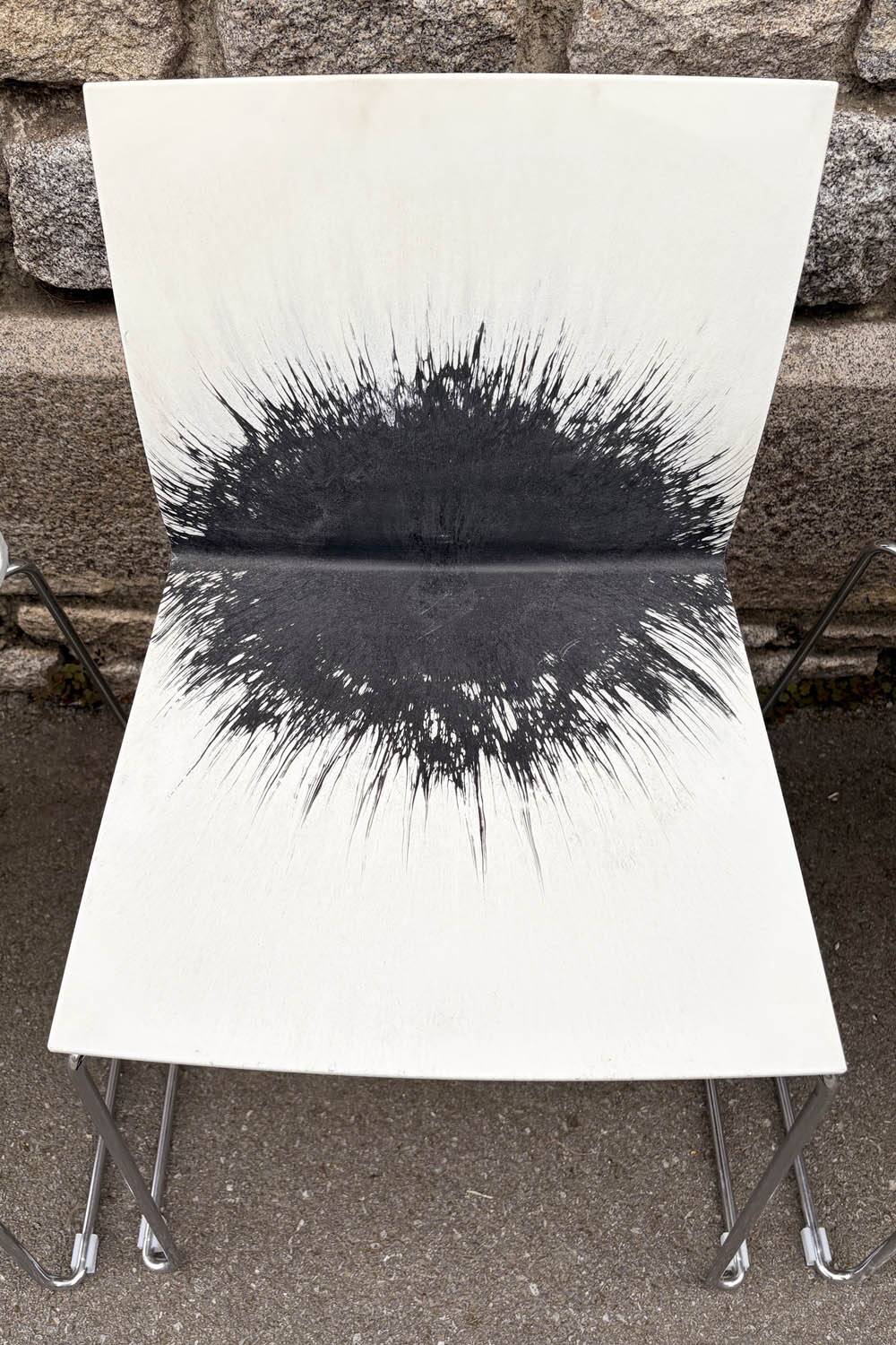 6 chaises design "Explosion", Gorka par Josep Liusca pour Inclass- 2000
