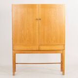Armoire Scandinave en Chêne par Gunnar Myrstrand pour Källemo – Suède, 1960