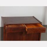 Wooden and opaline chest of drawers from the 1960s