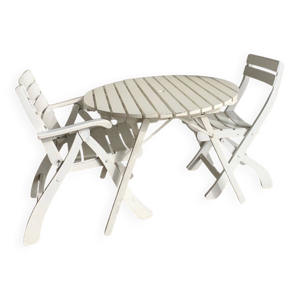 Salon de jardin année - personnes