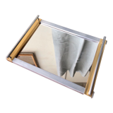 Metal tray & mirror