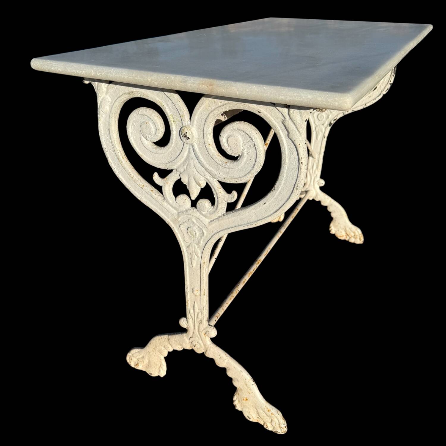 Bistro table from the 1900s France.