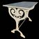 Table bistrot, France années 1900