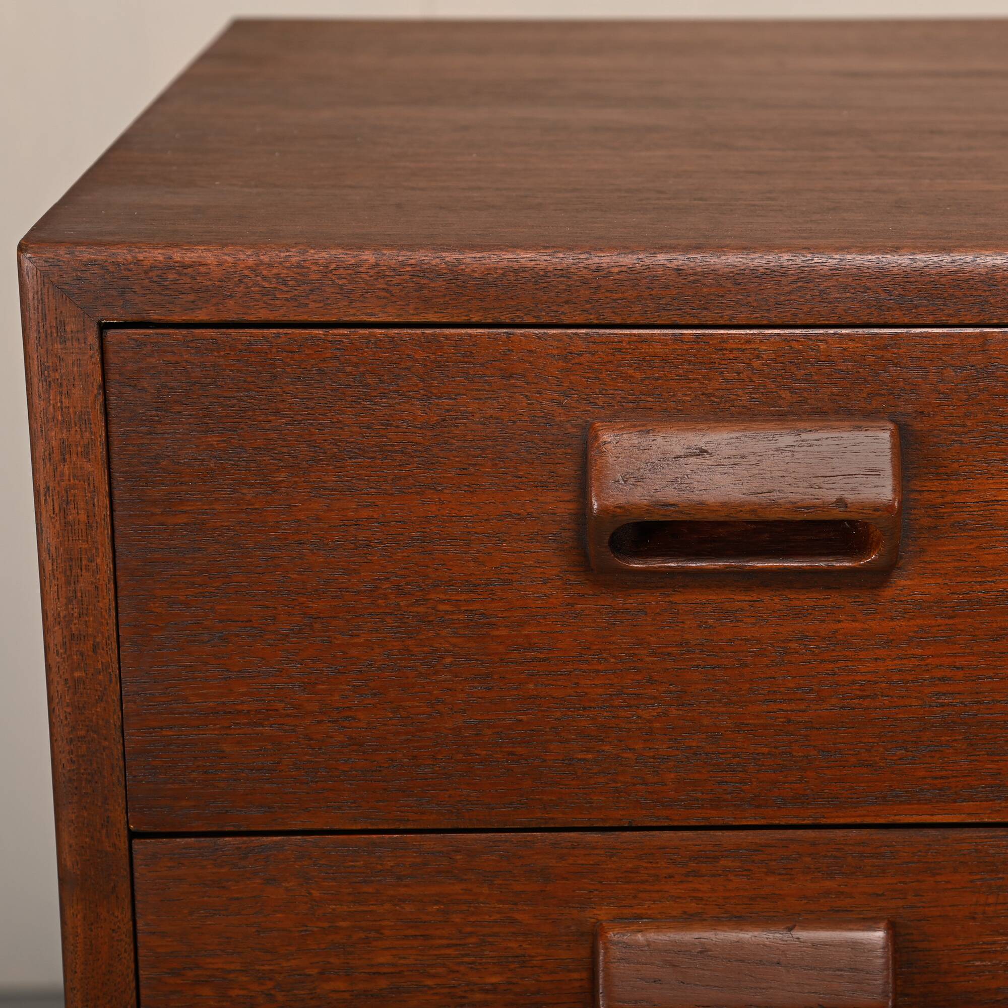 Commode en teck et hêtre de Børge Mogensen, Søborg Møbler