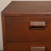 Commode en teck et hêtre de Børge Mogensen, Søborg Møbler
