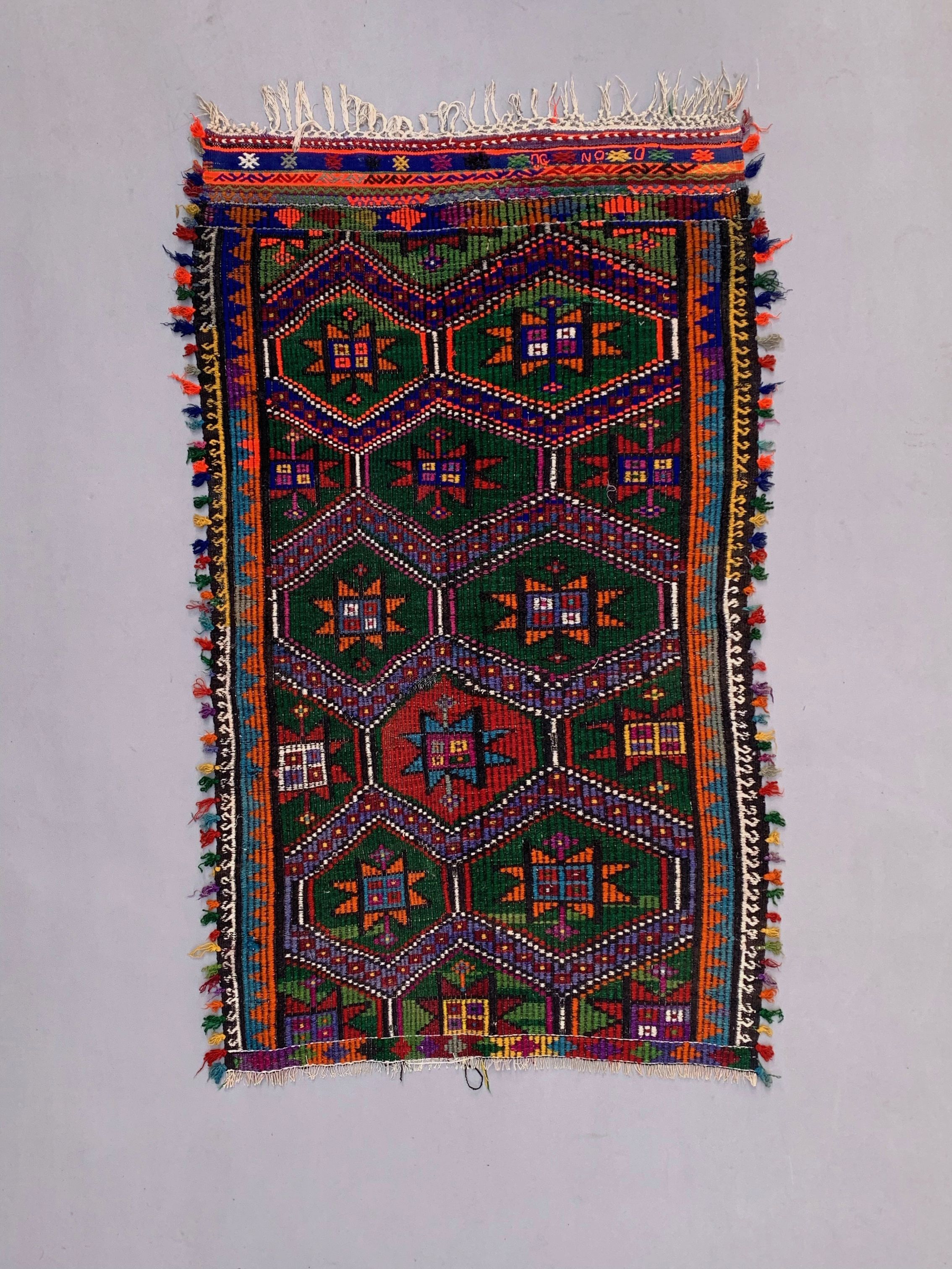 Medium Vintage Turkish Kilim Rug 176x105 cm Wool Kelim