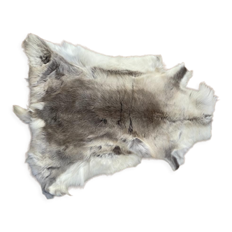 Reindeer skin carpet