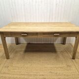 Solid oak farmhouse table