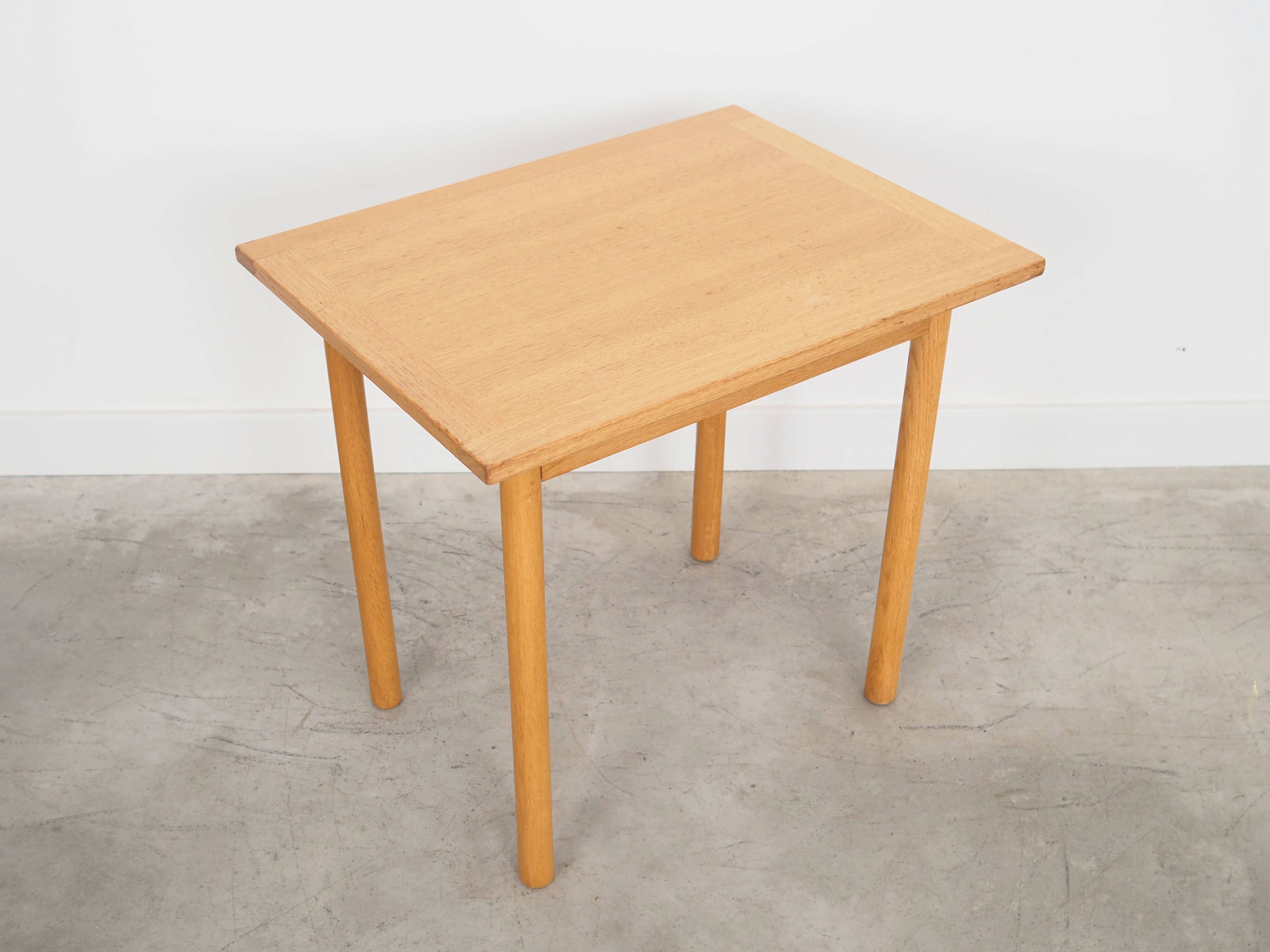 Ash coffee table, Danish design, 1970s, production: Denmark