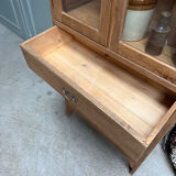 Parisian display cabinet in oak (renovated)