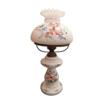 Antique porcelain lamp