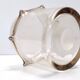 Amber Murano Glass Vase with Bugne Ascribable to Ercole Barovier, Italy
