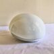 Applique en opaline blanche vintage