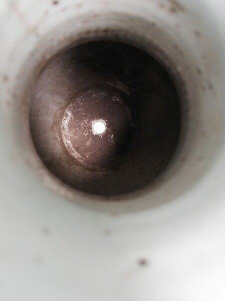 Vase celadon enamel white and blue chinese porcelain 19th