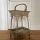 Rattan plant holder