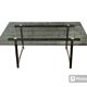 Glass coffee table