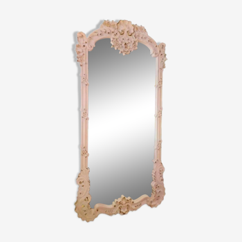 Large beige mirror