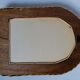 Miroir osier rotin 22x29cm