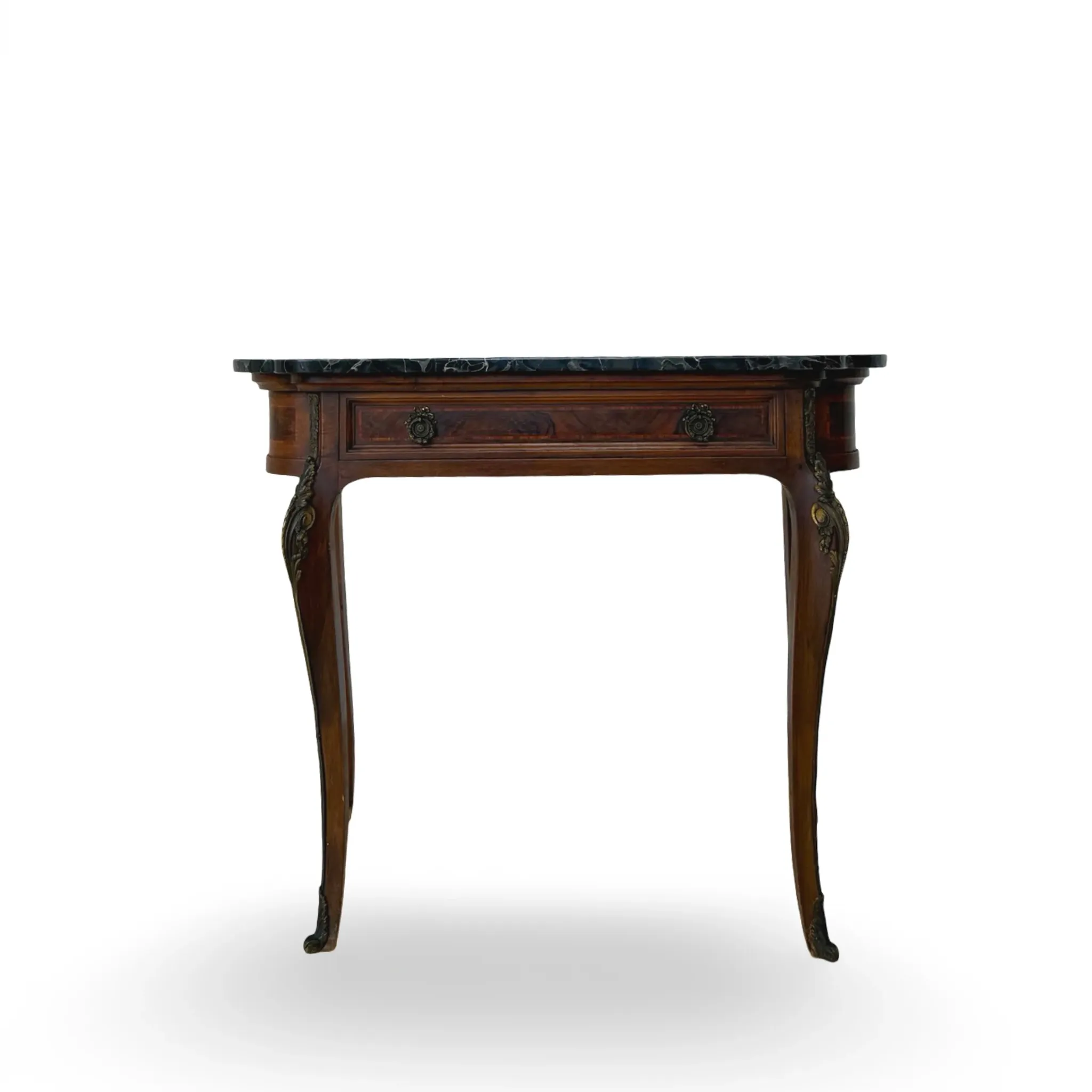 Table console avec plateau en marbre – 19e siècle