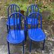 Four Robert Mallet Stevens chairs, 1980