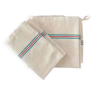 Duo mixed tea towels 77 x60 cm