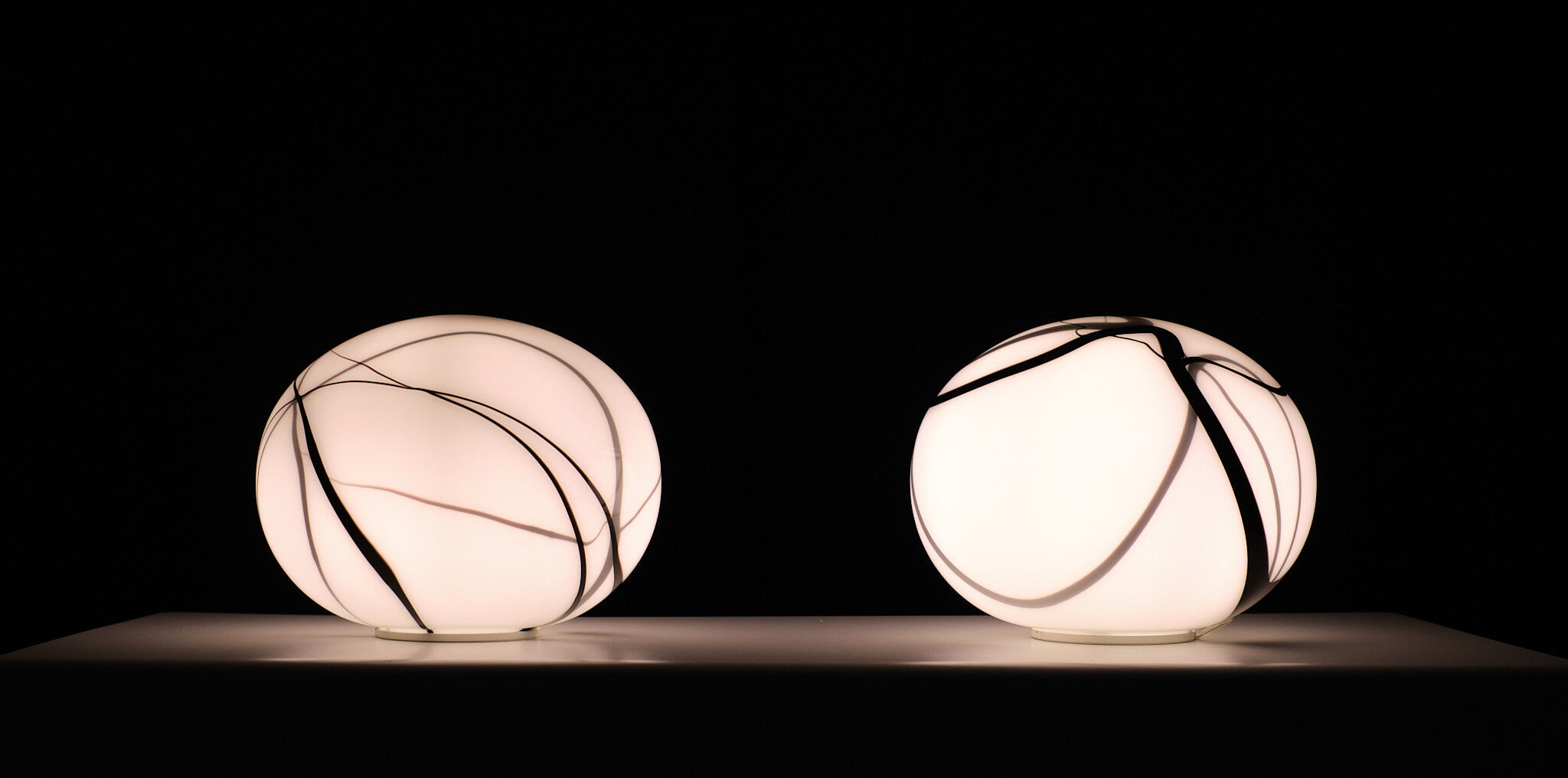 Table lamps by Zijlstra Tiel 1980s