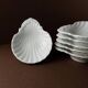 6 vintage ceramic bowls in the shape of a shell - Del Vivo Firenze Italy 1970s