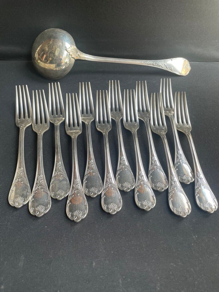 Housewife 37 pieces - Christofle model Marly