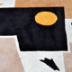 Vintage Handwoven Rug with Abstract Design, 1980s