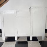 Renovated art deco asymmetrical storage unit