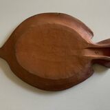 Empty fish pocket 1970s in glazed earthenware